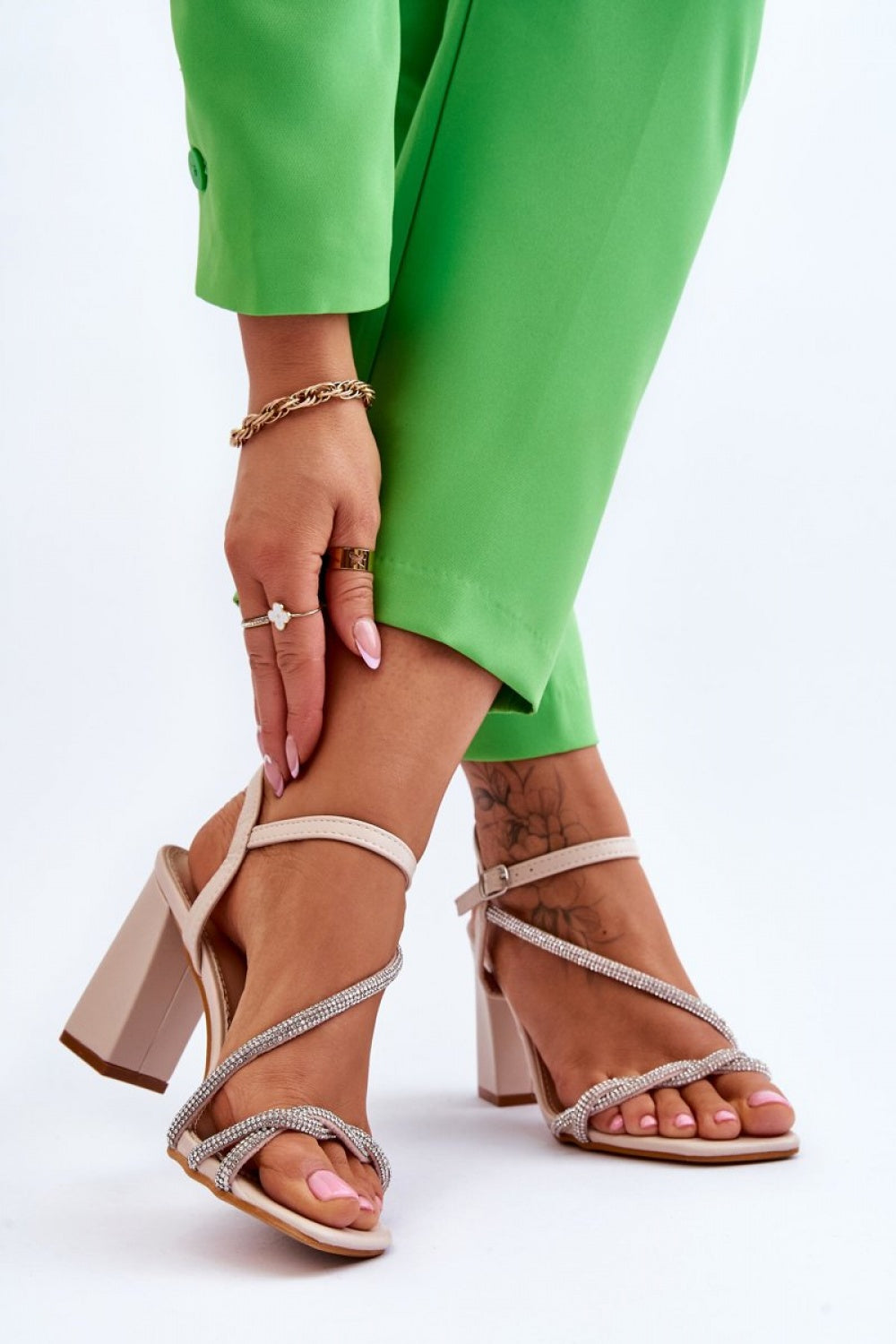 Sandalias tacón modelo 179142 Step in style