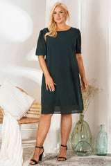Vestido talla grande modelo 180449 Karko