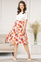 Falda talla grande modelo 180457 Karko