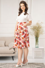 Falda talla grande modelo 180457 Karko