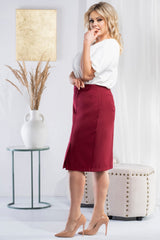 Falda talla grande modelo 180463 Karko