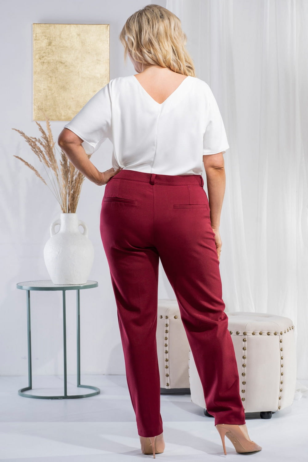 Pantalón talla grande modelo 180475 Karko