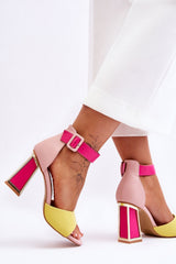 Sandalias tacón modelo 181023 Step in style