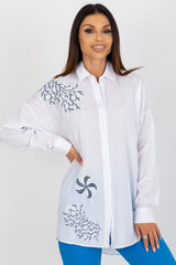 Camisa manga larga modelo 181627 Factory Price