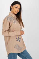 Camisa de manga larga modelo 181628 Factory Price