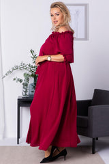 Vestido talla grande modelo 182179 Karko