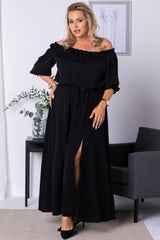 Vestido talla grande modelo 182180 Karko