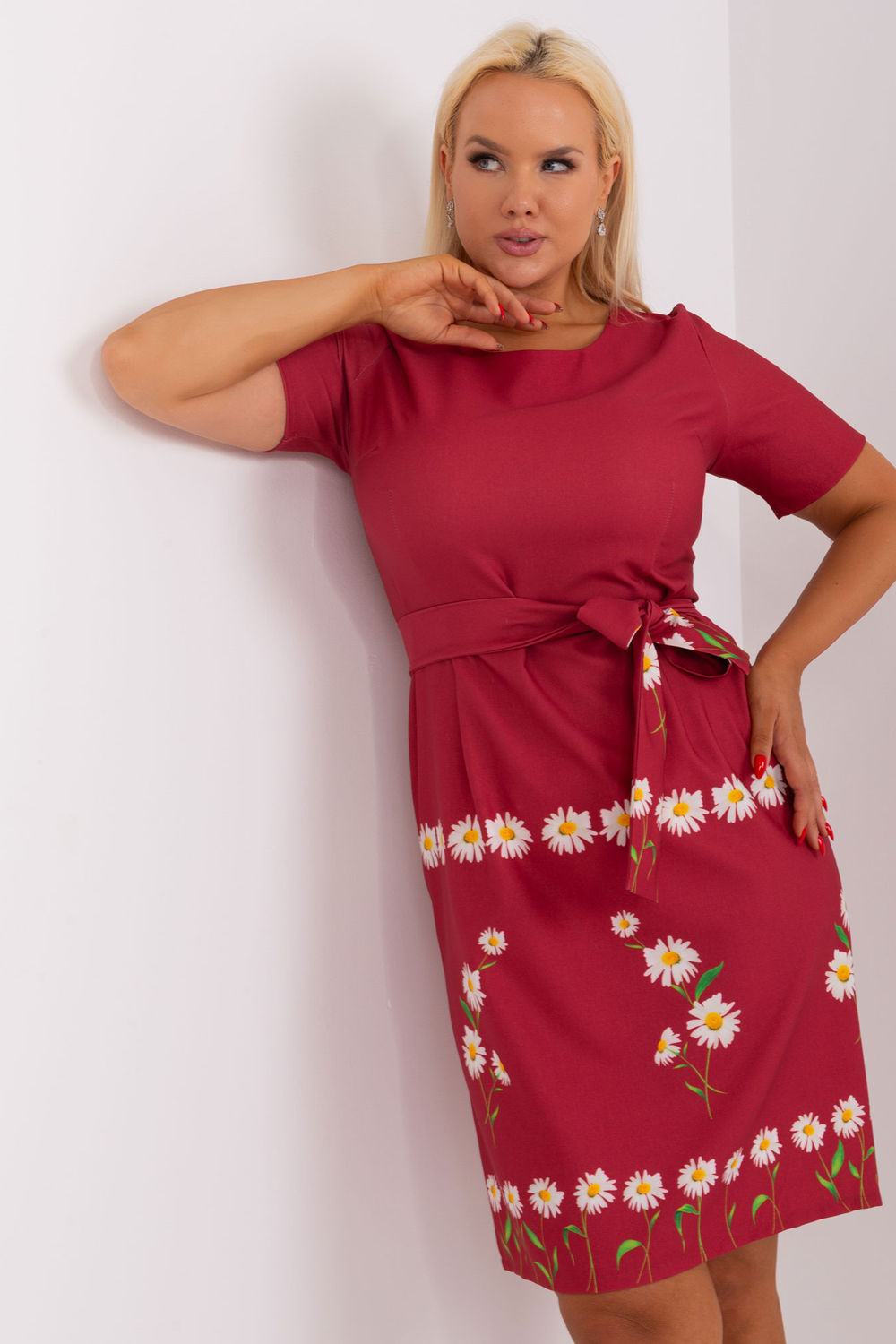 Vestido talla grande modelo 182281 Lakerta