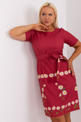 Vestido talla grande modelo 182281 Lakerta