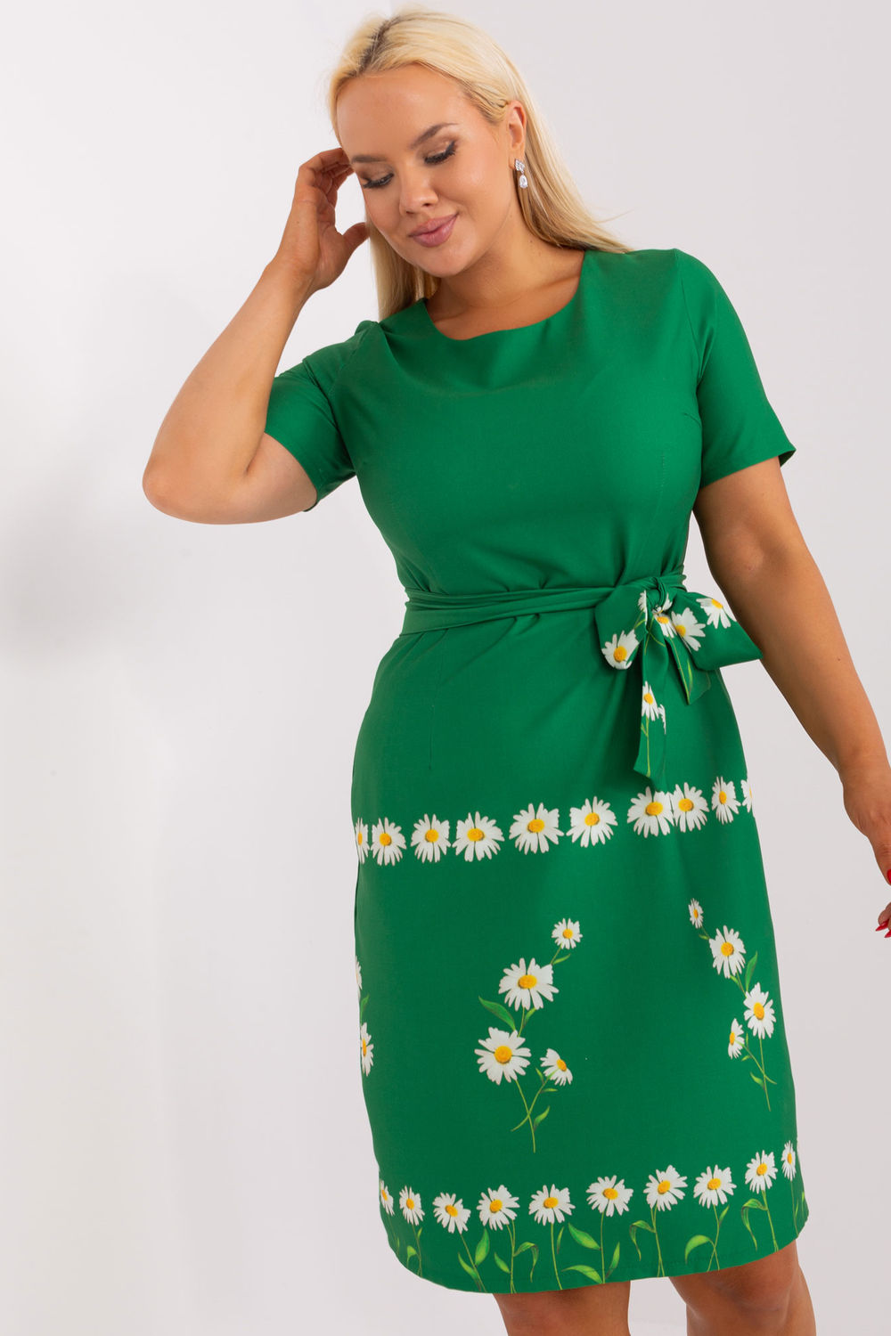Vestido talla grande modelo 182282 Lakerta