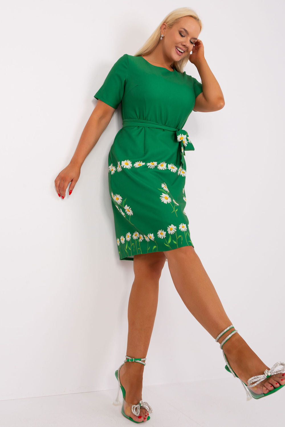Vestido talla grande modelo 182282 Lakerta