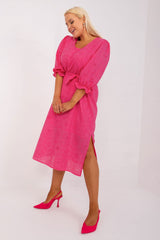 Vestido de talla grande modelo 182287 Lakerta