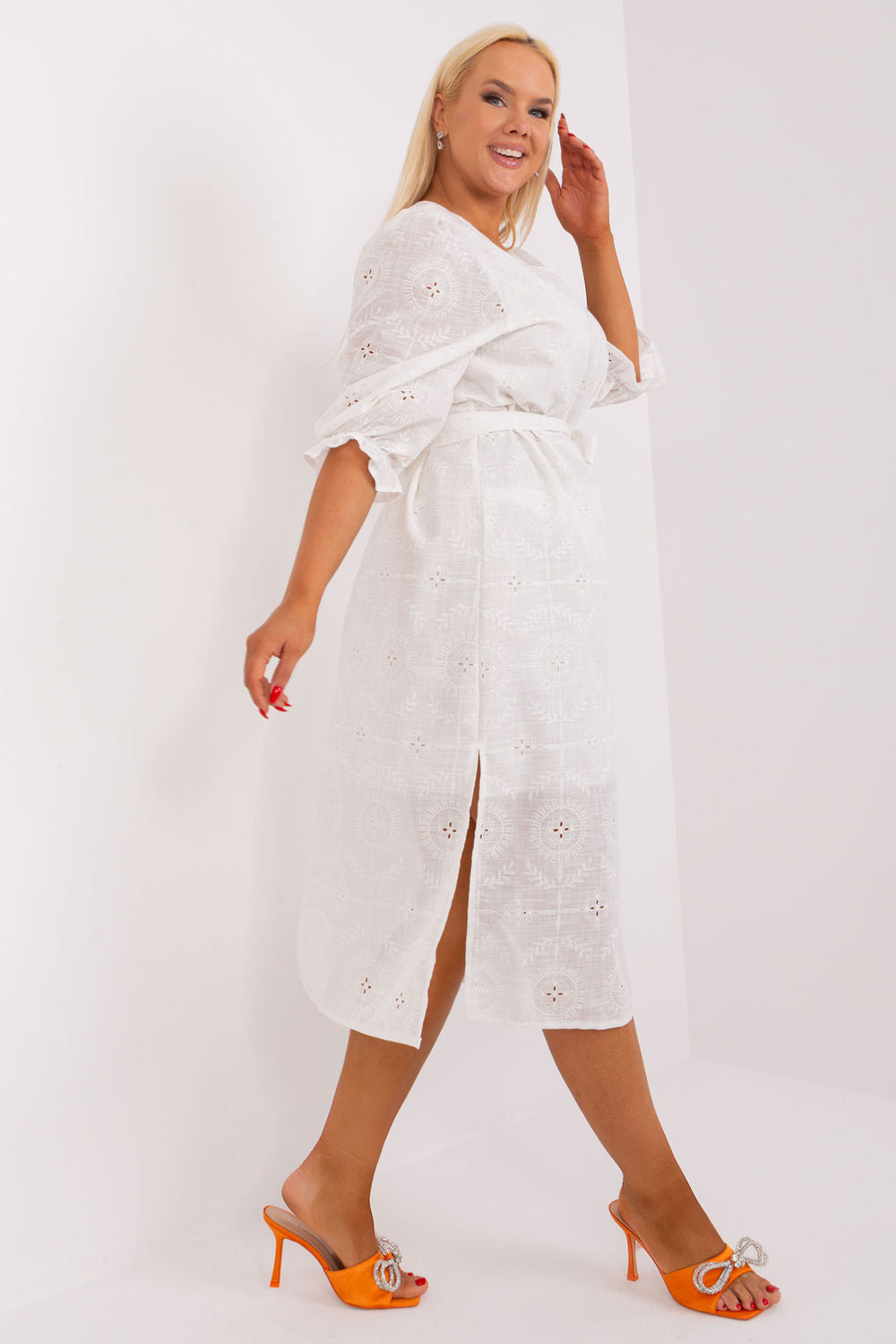 Vestido de talla grande modelo 182288 Lakerta