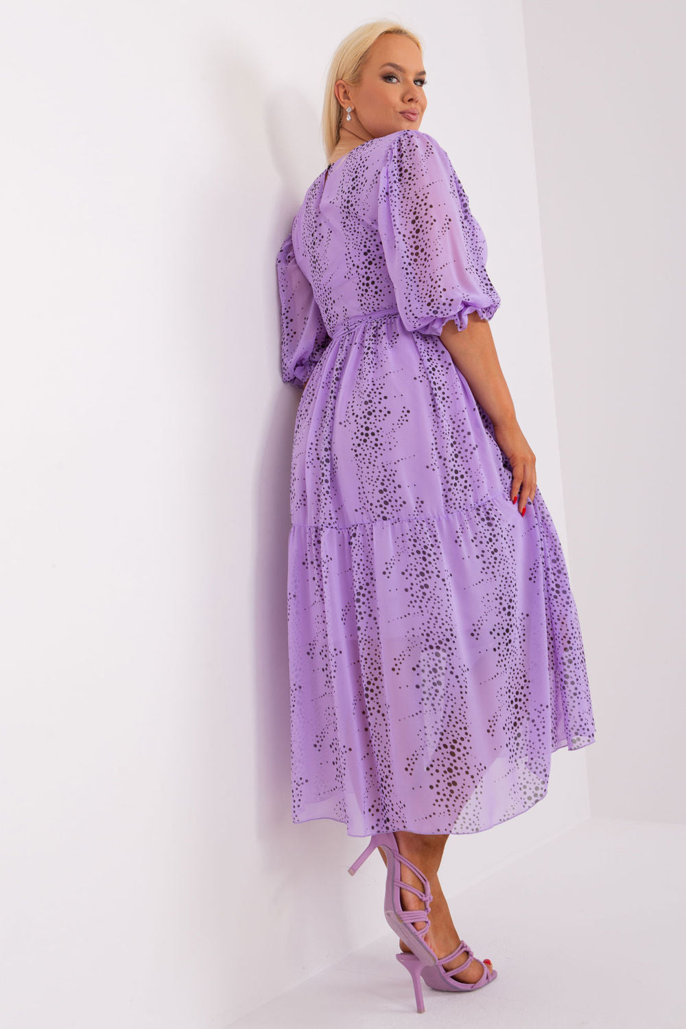 Vestido talla grande modelo 182292 Lakerta