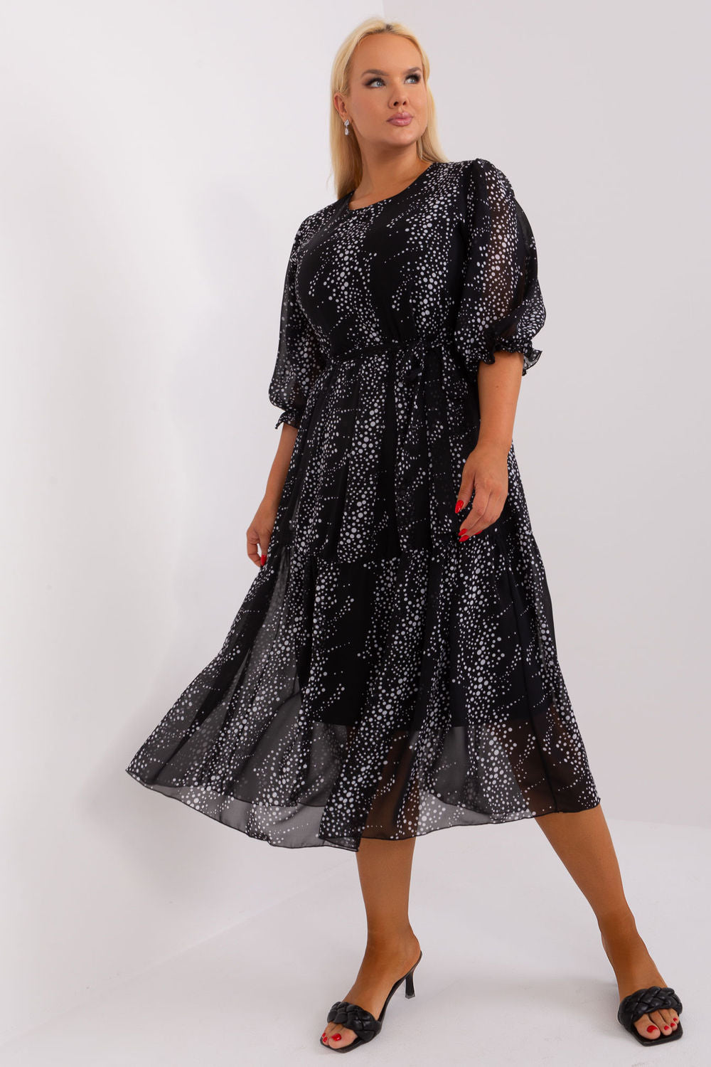 Vestido de talla grande modelo 182293 Lakerta