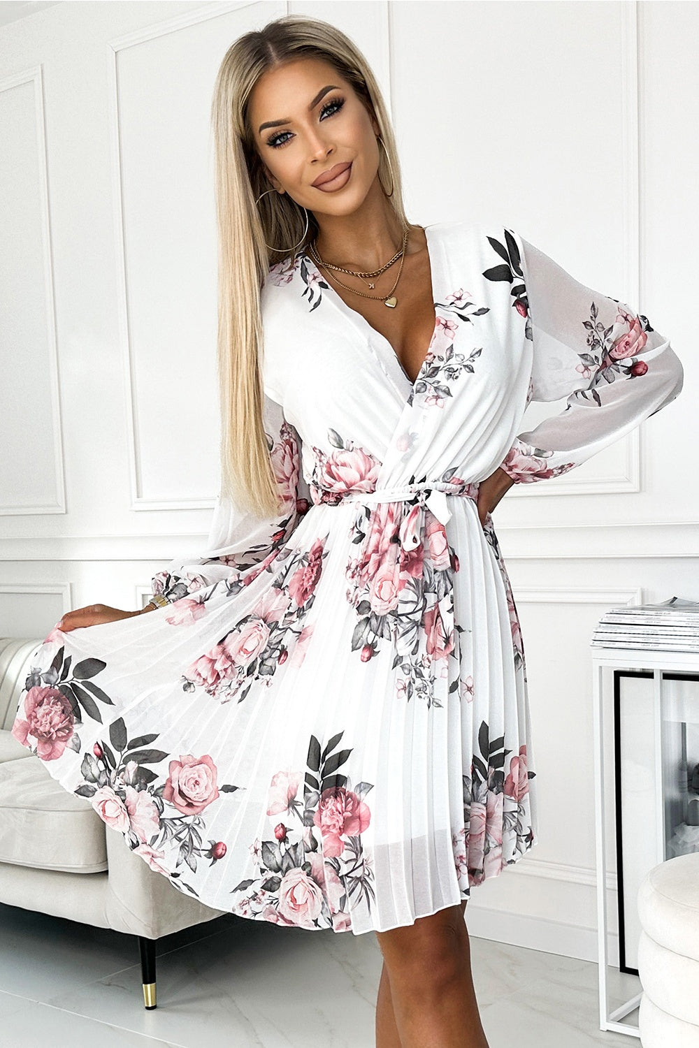 Vestido cóctel modelo 182516 Numoco