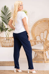 Blusa talla grande modelo 183322 Karko