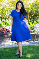 Vestido talla grande modelo 183336 Karko