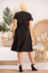 Vestido talla grande modelo 183384 Karko