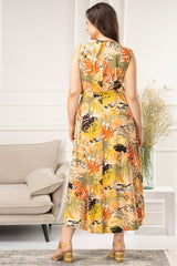Vestido talla grande modelo 183403 Karko