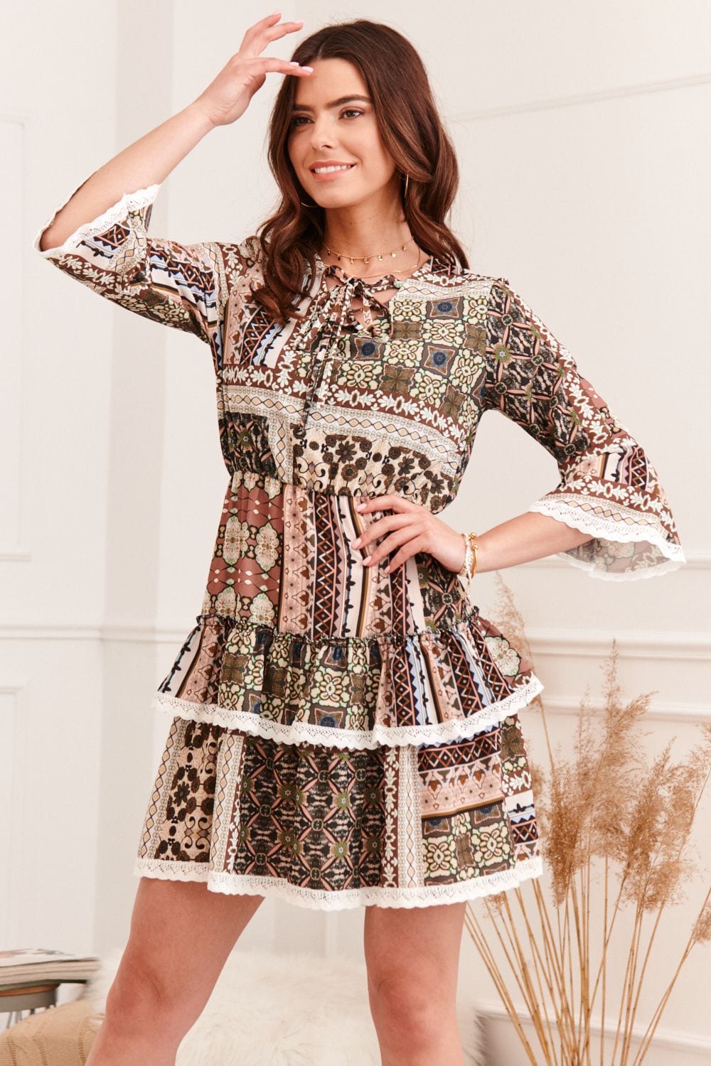 Vestido de día modelo 183781 Fasardi