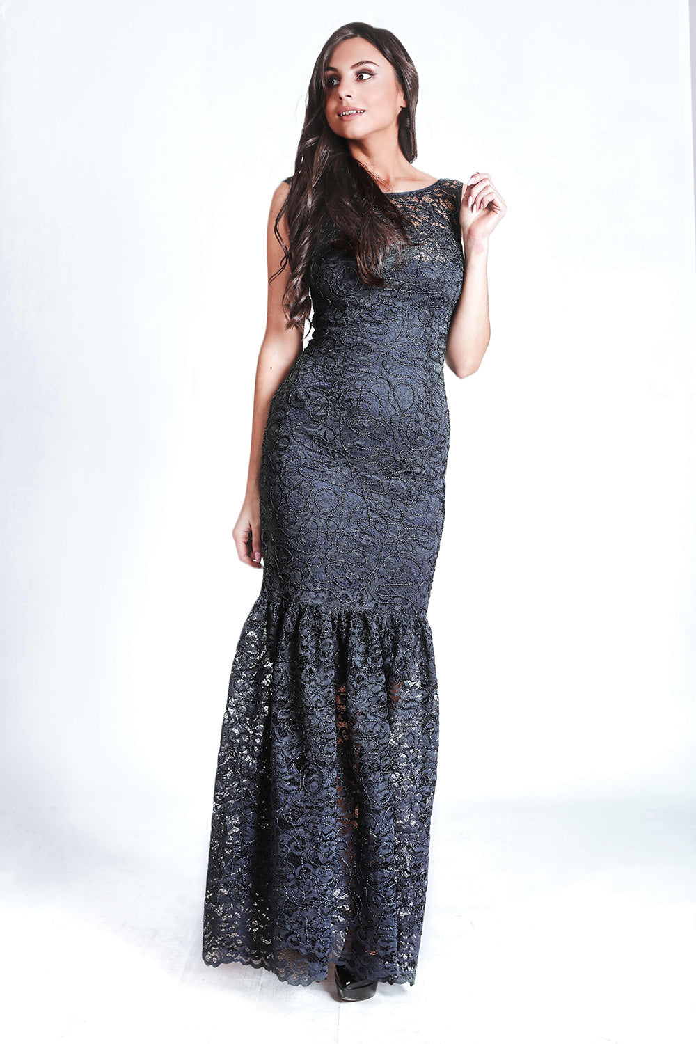 Vestido largo modelo 184318 Marselini