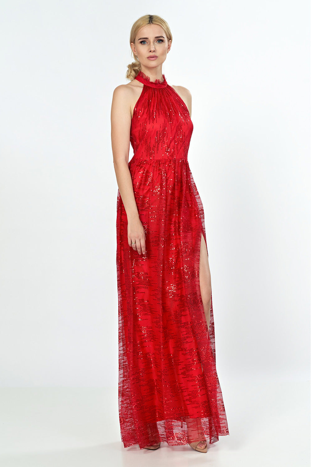Vestido largo modelo 184327 Marselini