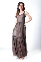 Vestido largo modelo 184332 Marselini