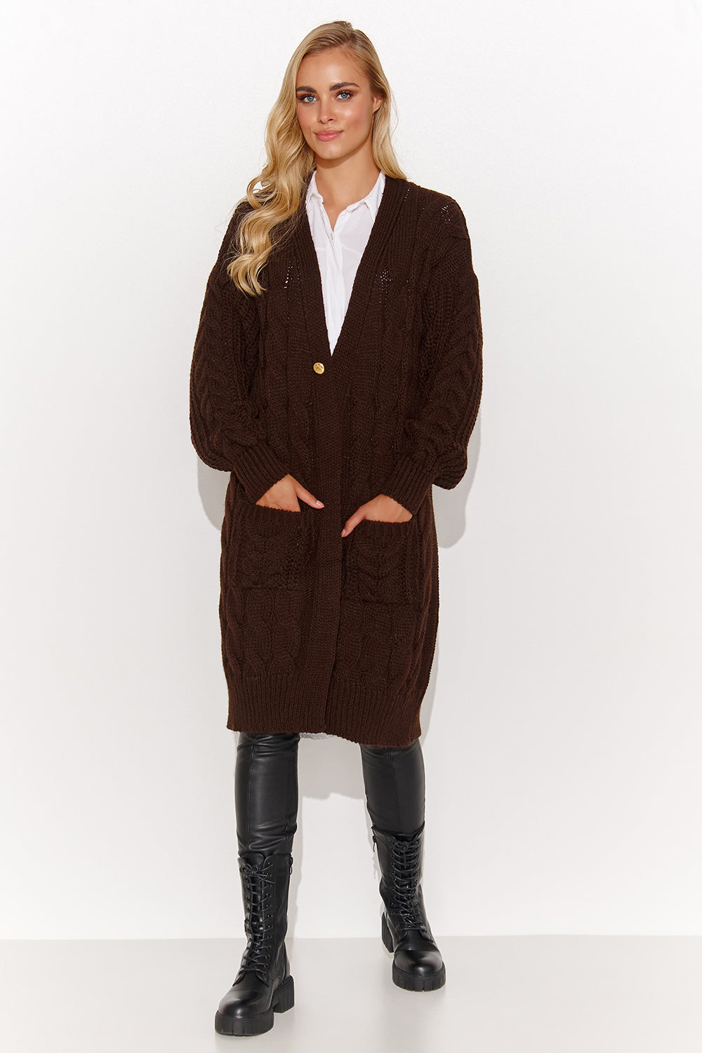 Cárdigan modelo 184391 Makadamia