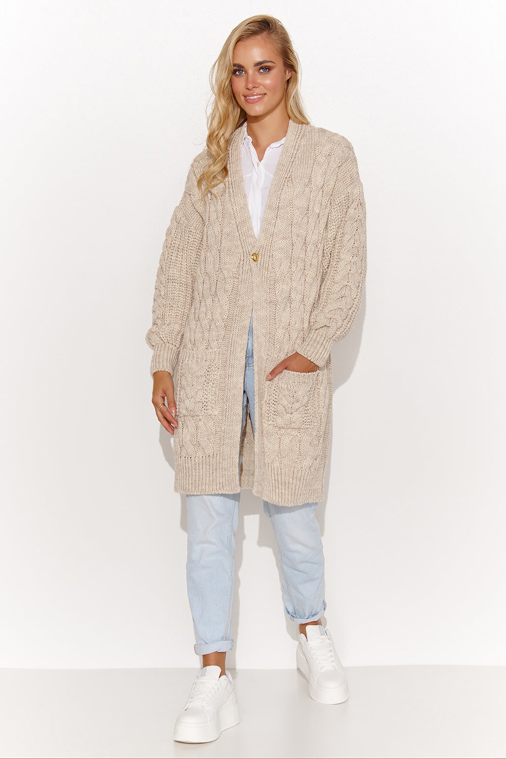 Cárdigan modelo 184394 Makadamia