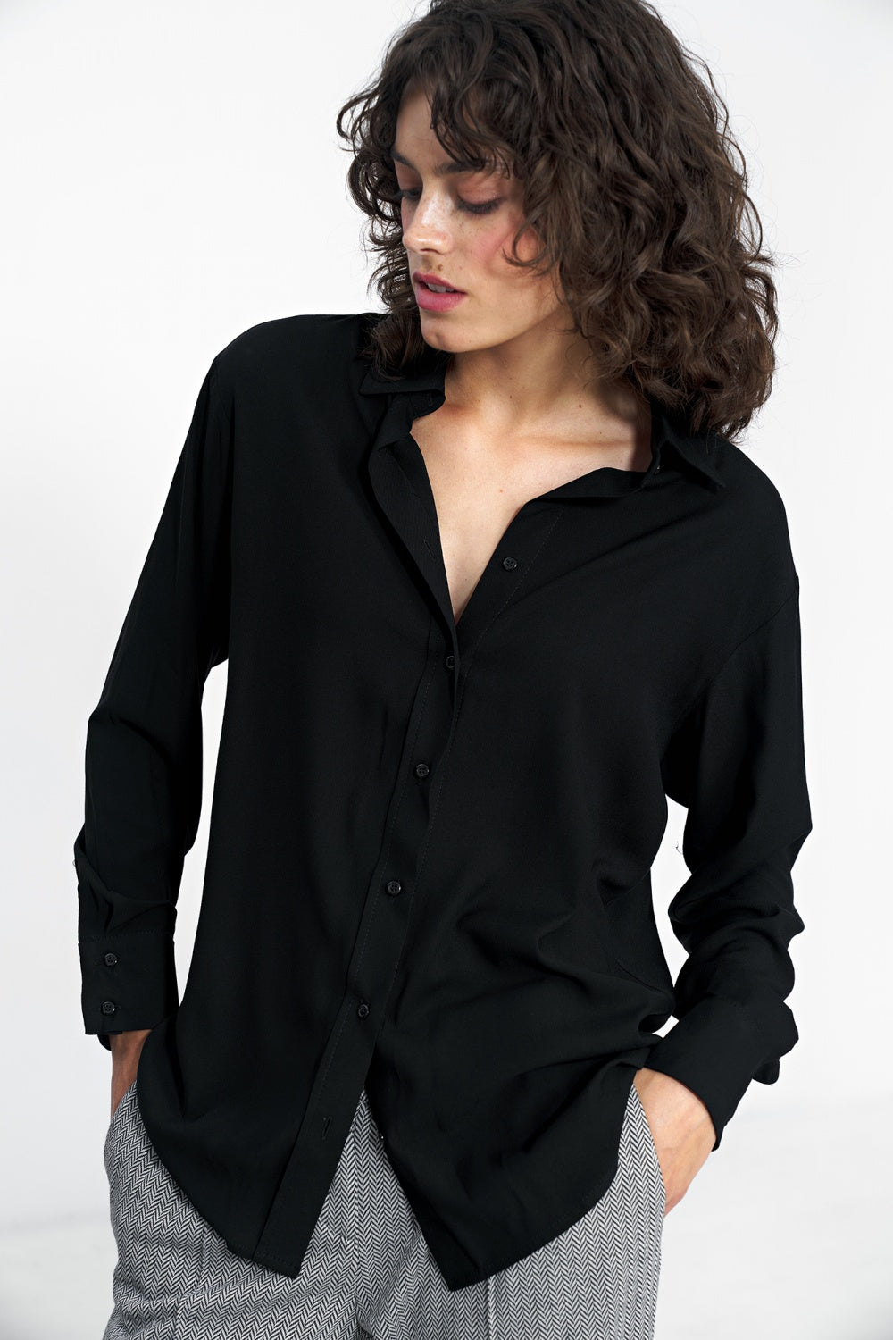 Camisa de manga larga modelo 184603 Nife