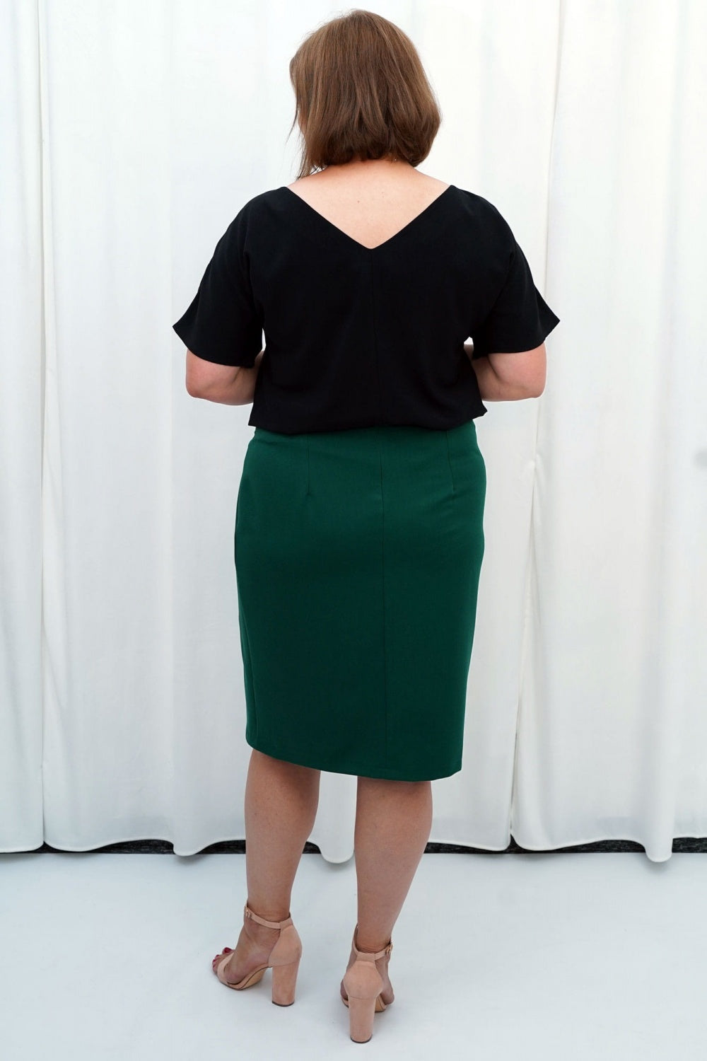 Falda talla grande modelo 184894 Karko