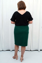 Falda talla grande modelo 184894 Karko