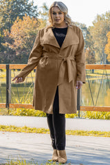 Abrigo talla grande modelo 184903 Karko