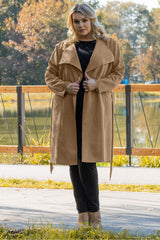 Abrigo talla grande modelo 184903 Karko