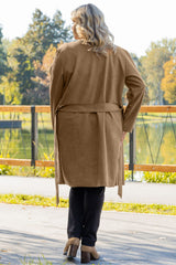 Abrigo talla grande modelo 184903 Karko