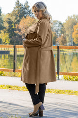 Abrigo talla grande modelo 184903 Karko