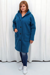Abrigo talla grande modelo 184905 Karko