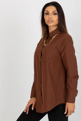 Camisa manga larga modelo 184959 Factory Price