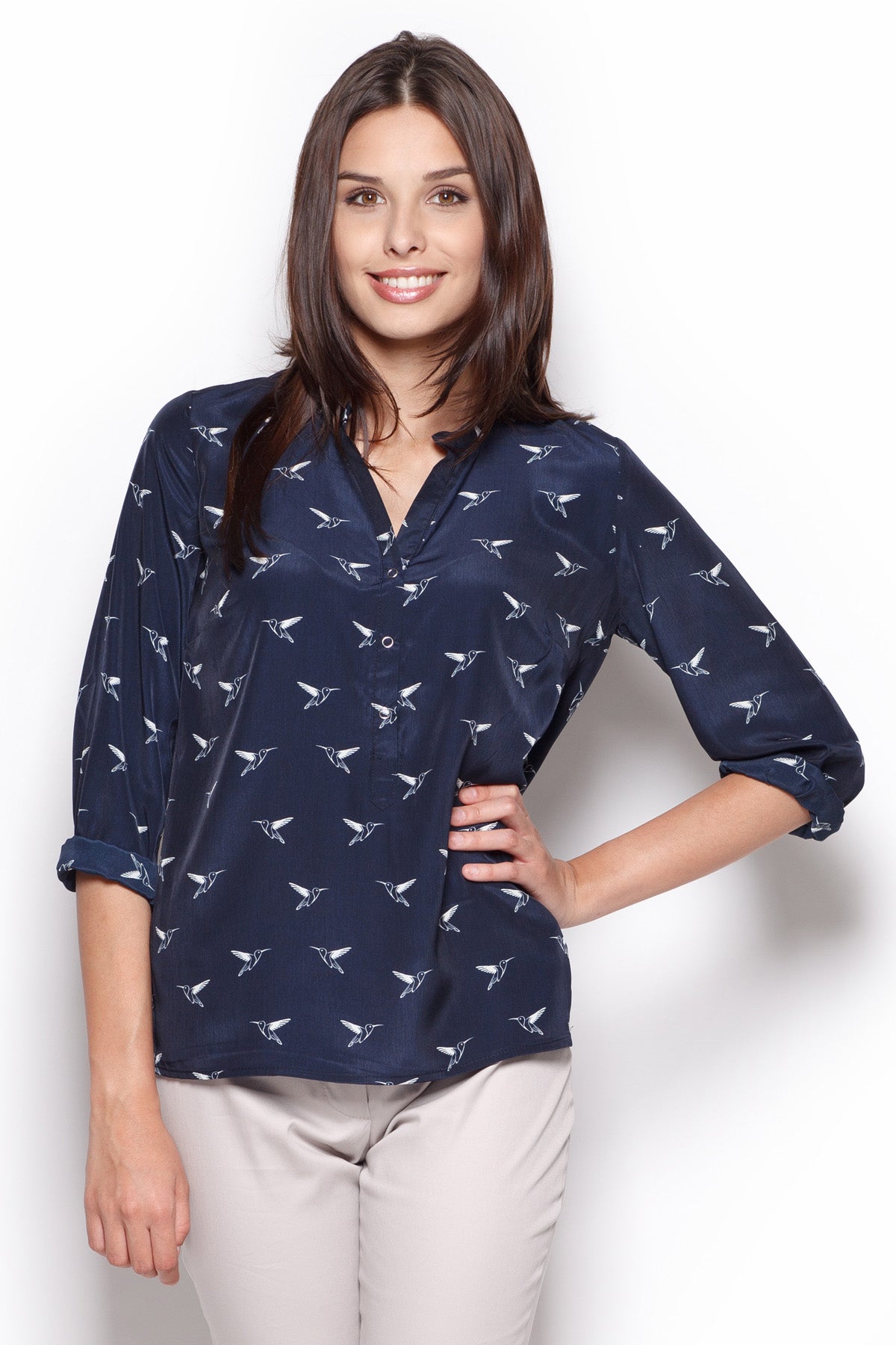 Camisa de manga larga modelo 44286 Figl