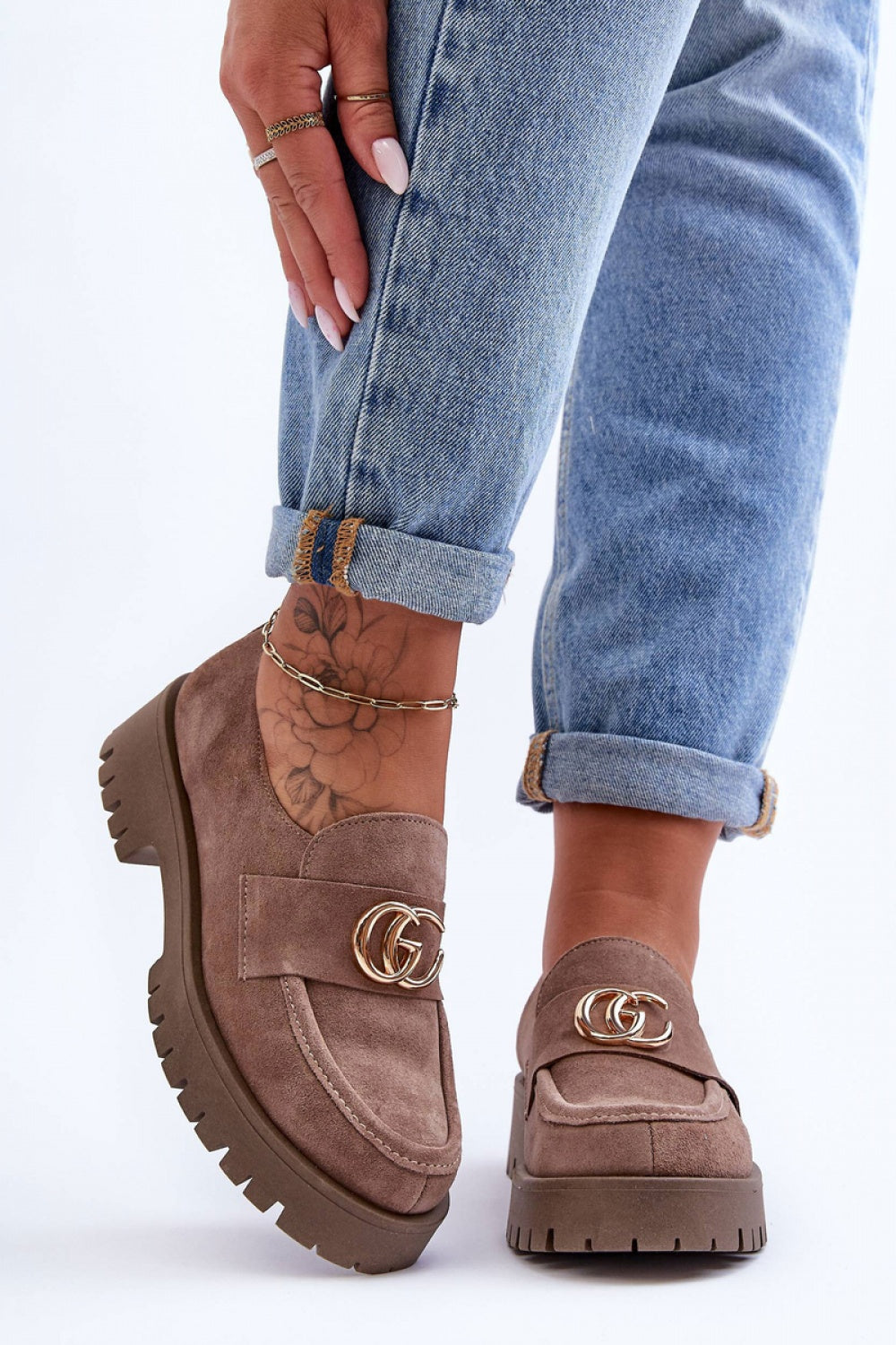 Zapatos bajos de tacón modelo 186416 Step in style