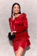 Vestido corto modelo 186649 Roco Fashion