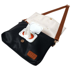 Bolso de Accesorios para Bebé – Black Coffee - ZYOUNAT Boutique