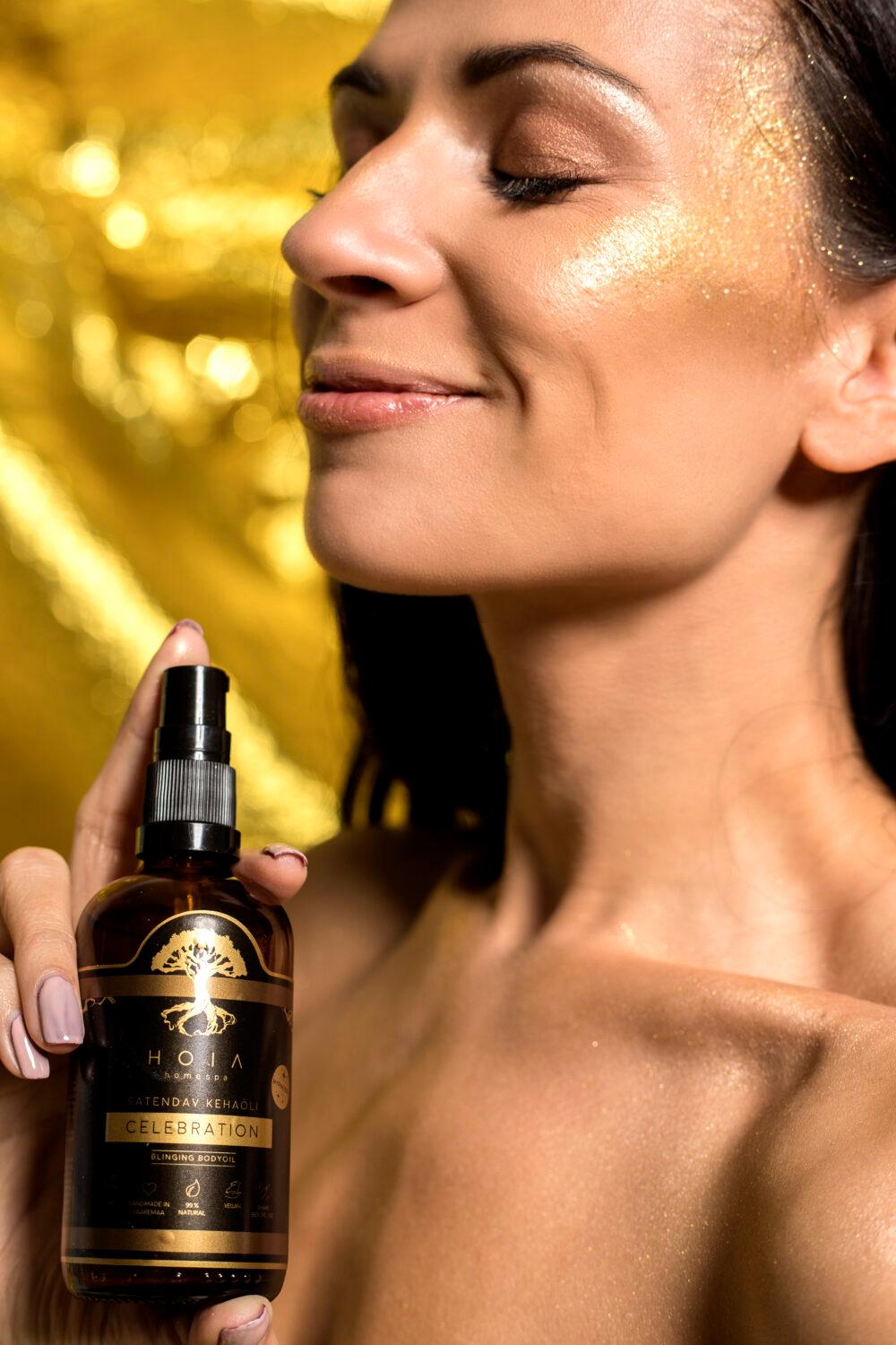 Aceite Corporal Brillante, 100ml - ZYOUNAT Boutique