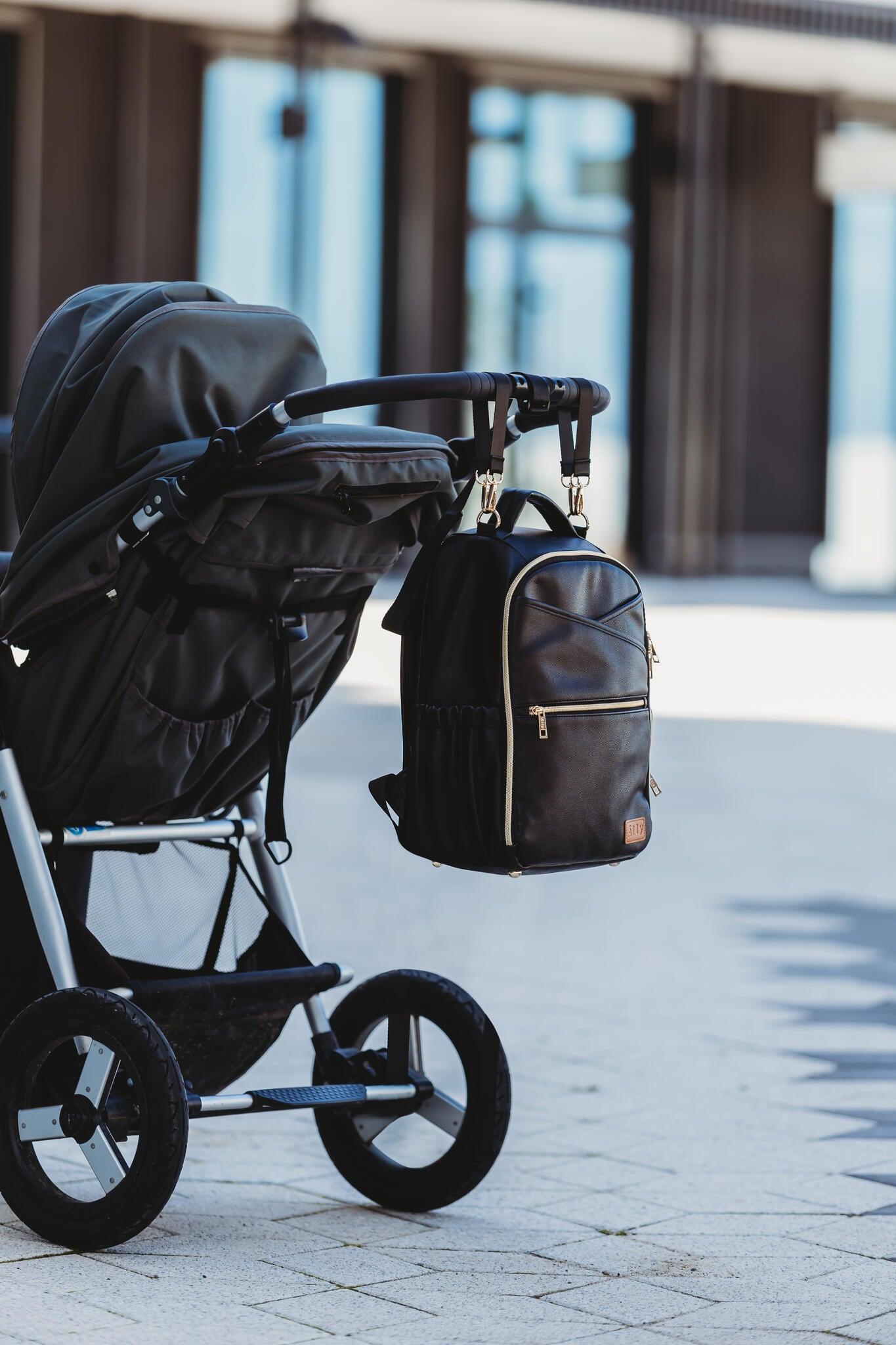 Mochila Pequeña para Pañales – Espresso - ZYOUNAT Boutique