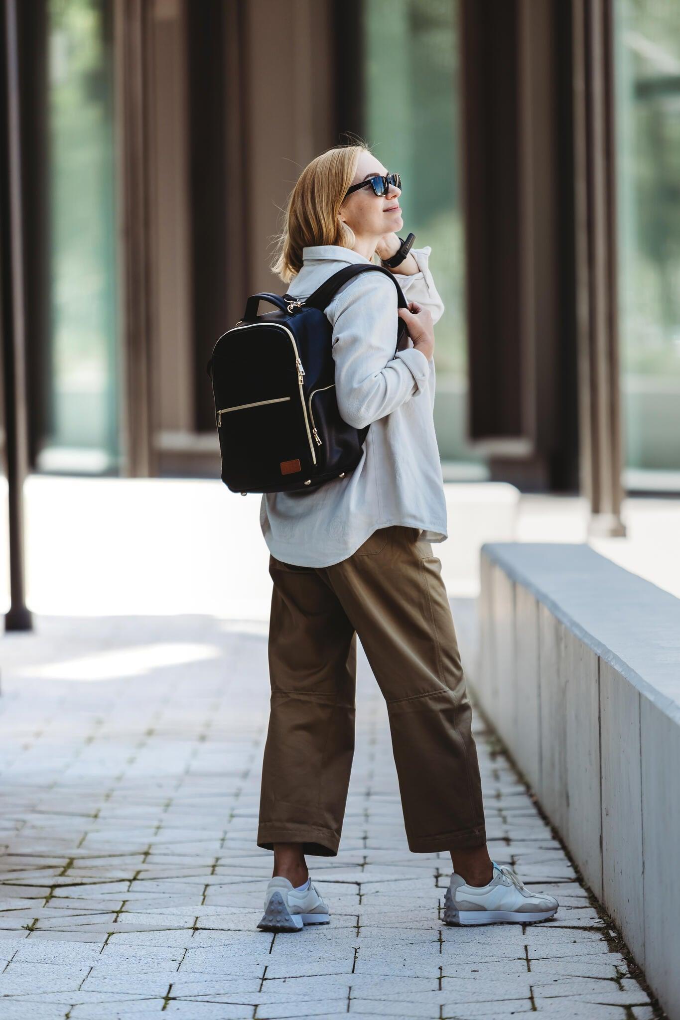 Mochila Pequeña para Pañales – Espresso - ZYOUNAT Boutique
