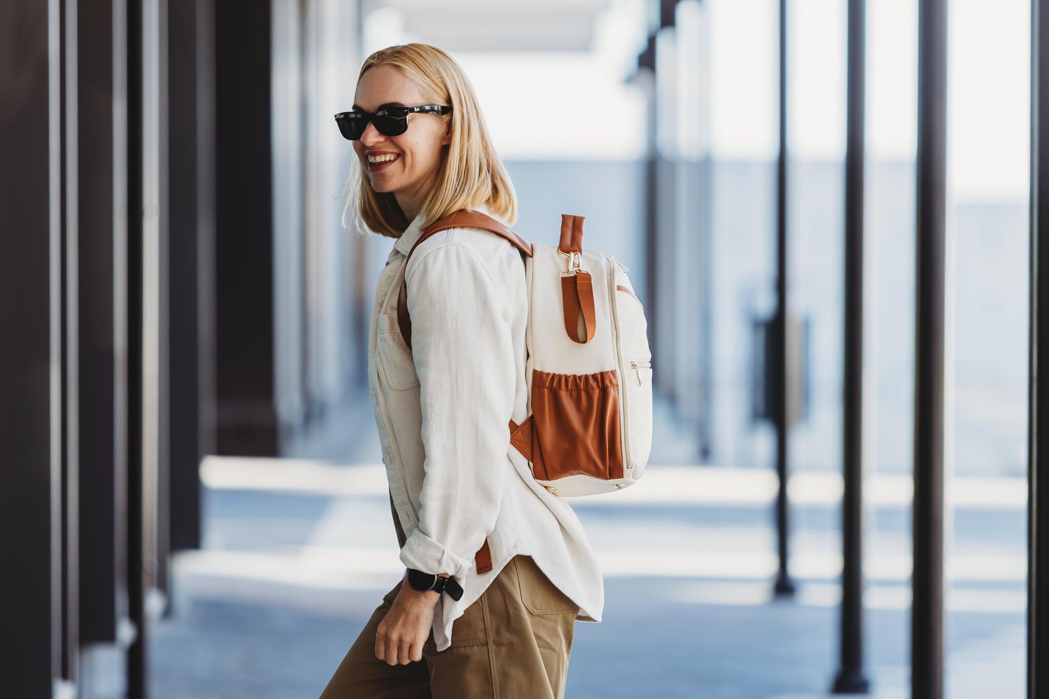 Mochila Pequeña para Pañales – Cappuccino - ZYOUNAT Boutique