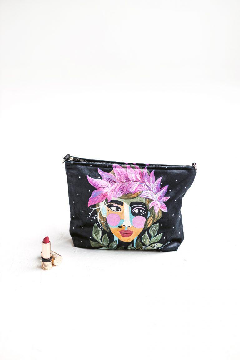 BOLSA DE MAQUILLAJE / NECESER FOREST BERRY - ZYOUNAT Boutique
