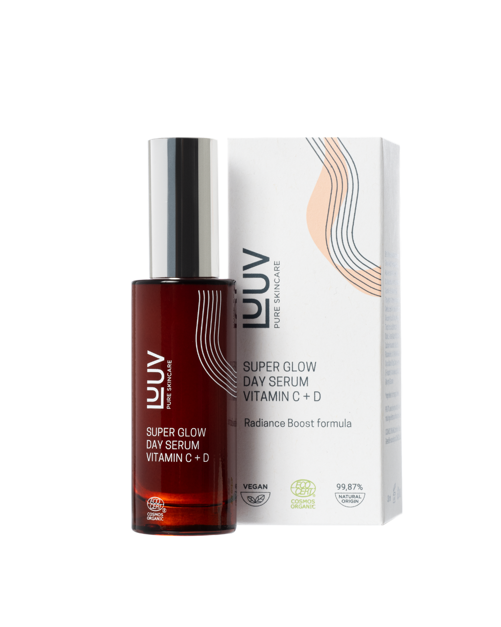 Suero Super Glow de Día con Vitaminas C + D COSMOS, 30 ml - ZYOUNAT Boutique