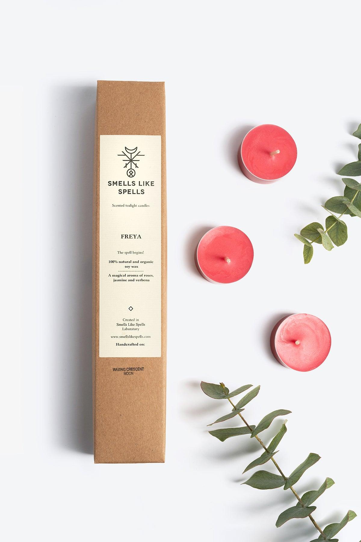 Velas de Té Aromáticas FREYA - ZYOUNAT Boutique